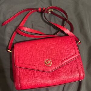 Michael Kors Vibrant Red Crossbody Bag